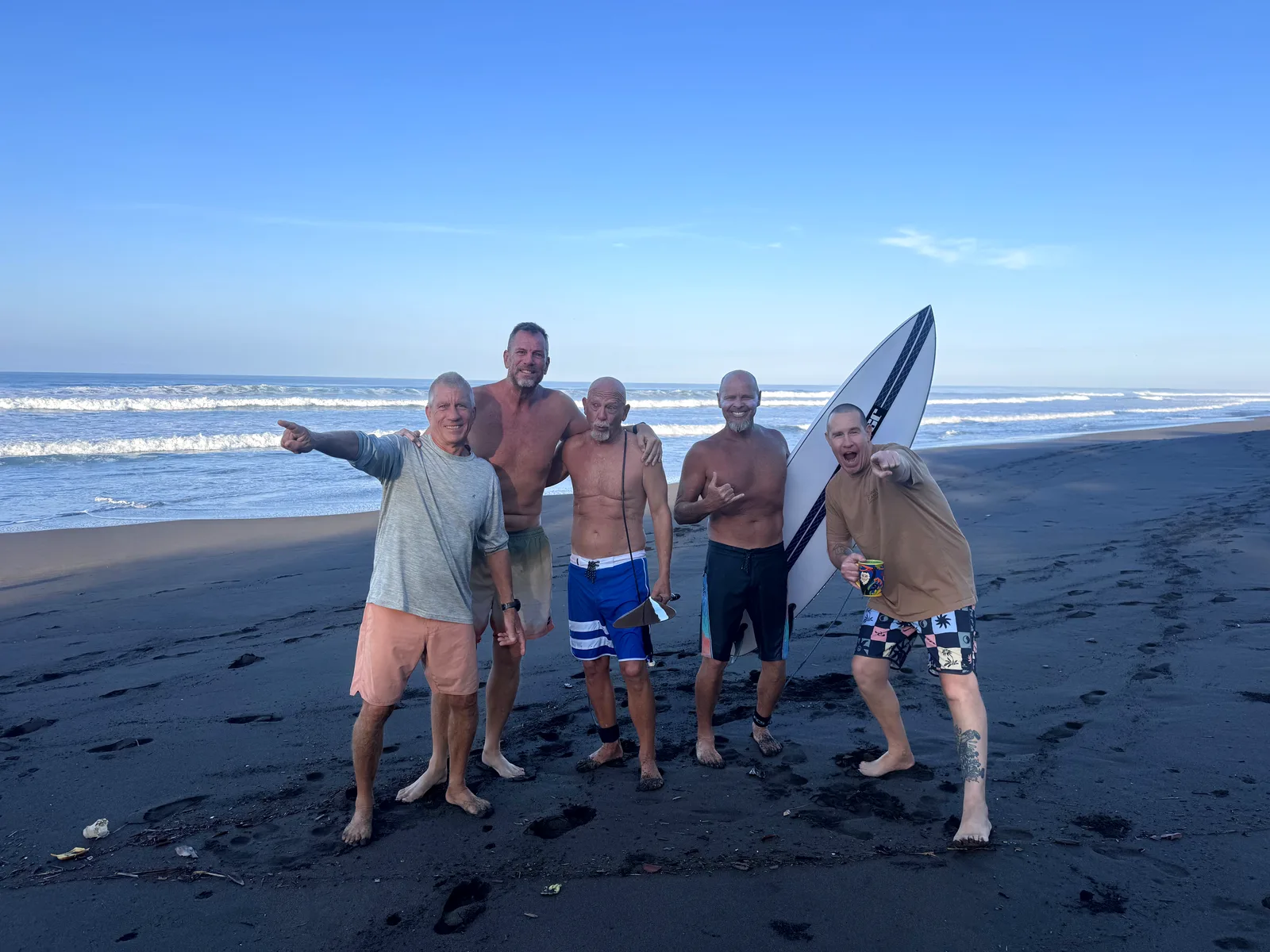 Playa Hermosa scene photographed by Jeff Powers